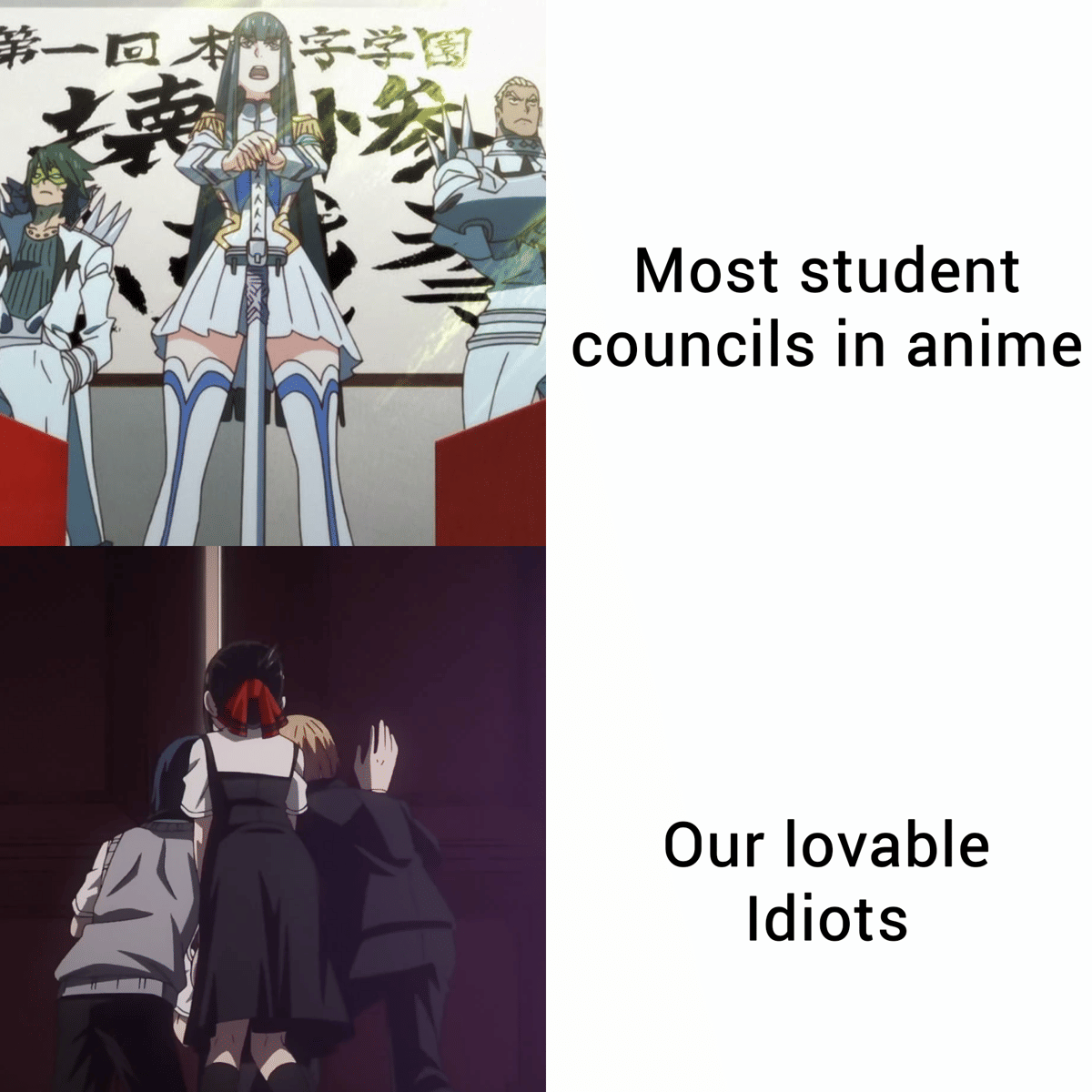 meme anime tentang OSIS