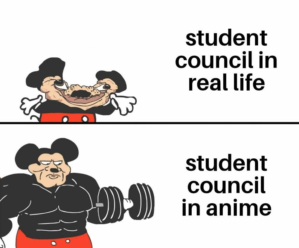 meme anime tentang OSIS