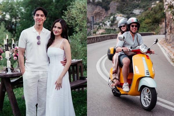 7 Potret Bulan Madu El Rumi dan Syifa Hadju di Italia, Unyu Naik Vespa