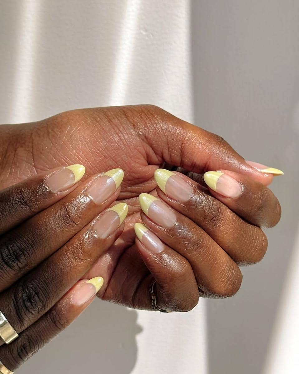 referensi chiffon nails