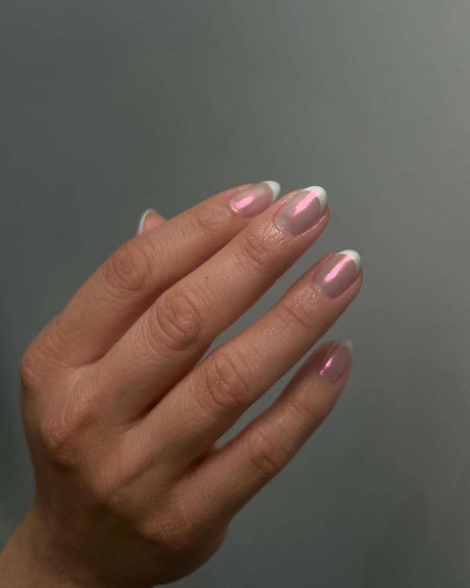 referensi chiffon nails