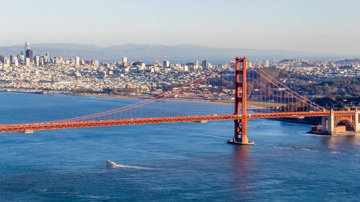 ilustrasi suasana di San Francisco Bay Area