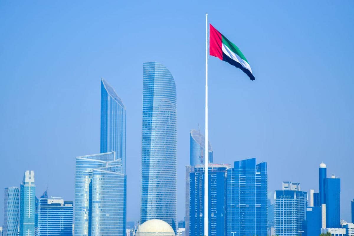 ilustrasi bendera Uni Emirat Arab