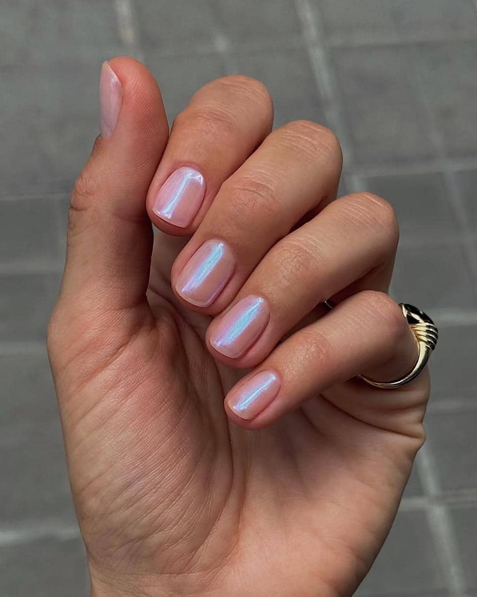 referensi chiffon nails