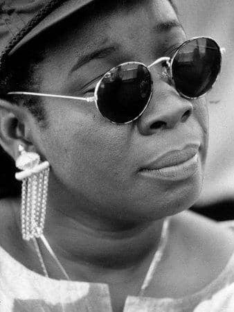 Potret Rita Marley, istri dari Bob Marley.
