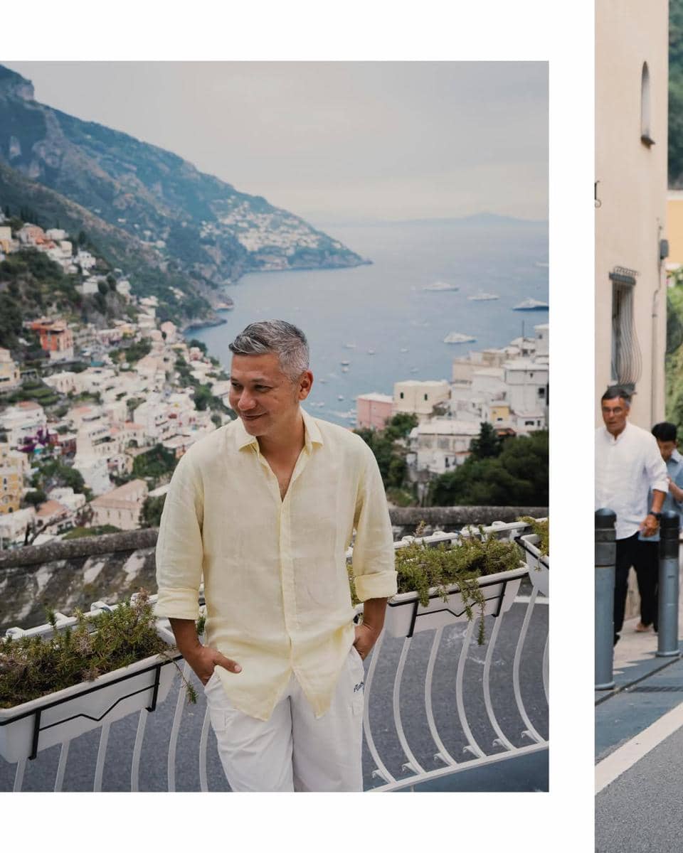 Gading Marten dan Medina berkeliling Desa Positano