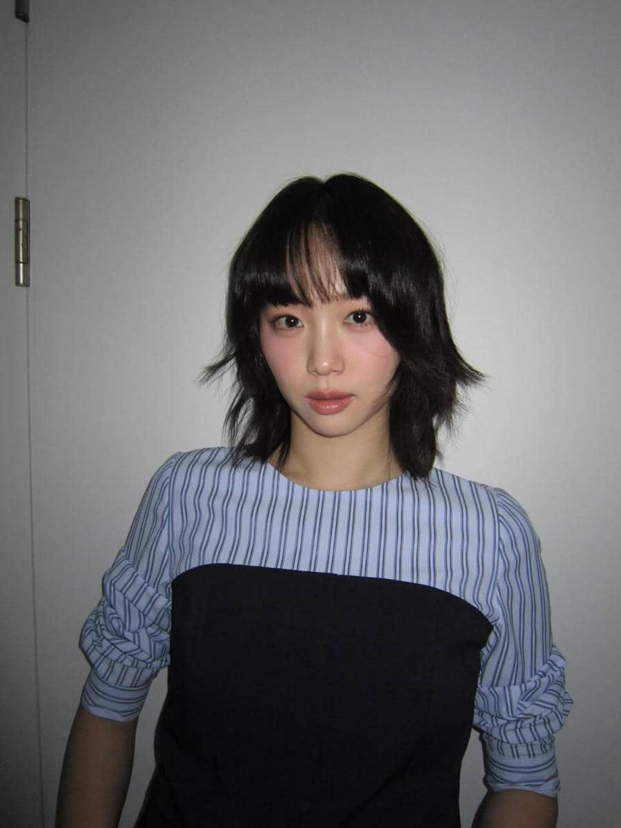 Ide hair style berponi ala Jin Ki Joo