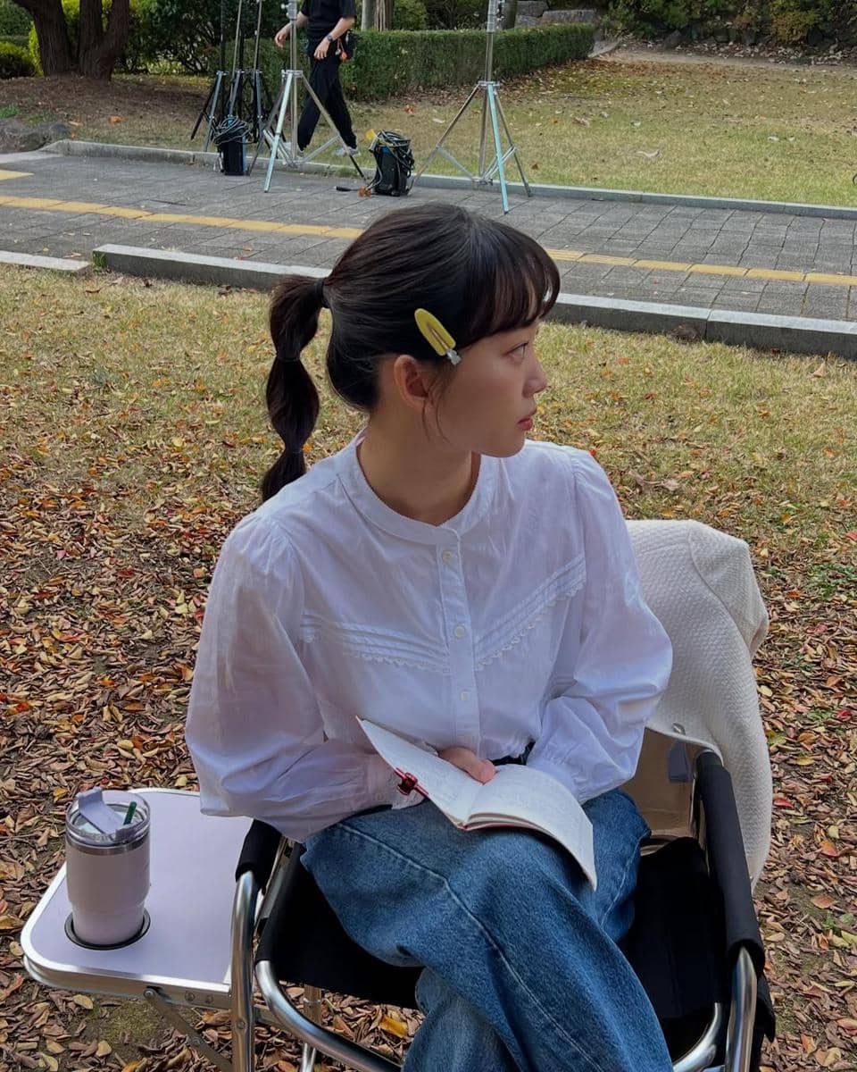 Ide hair style berponi ala Jin Ki Joo