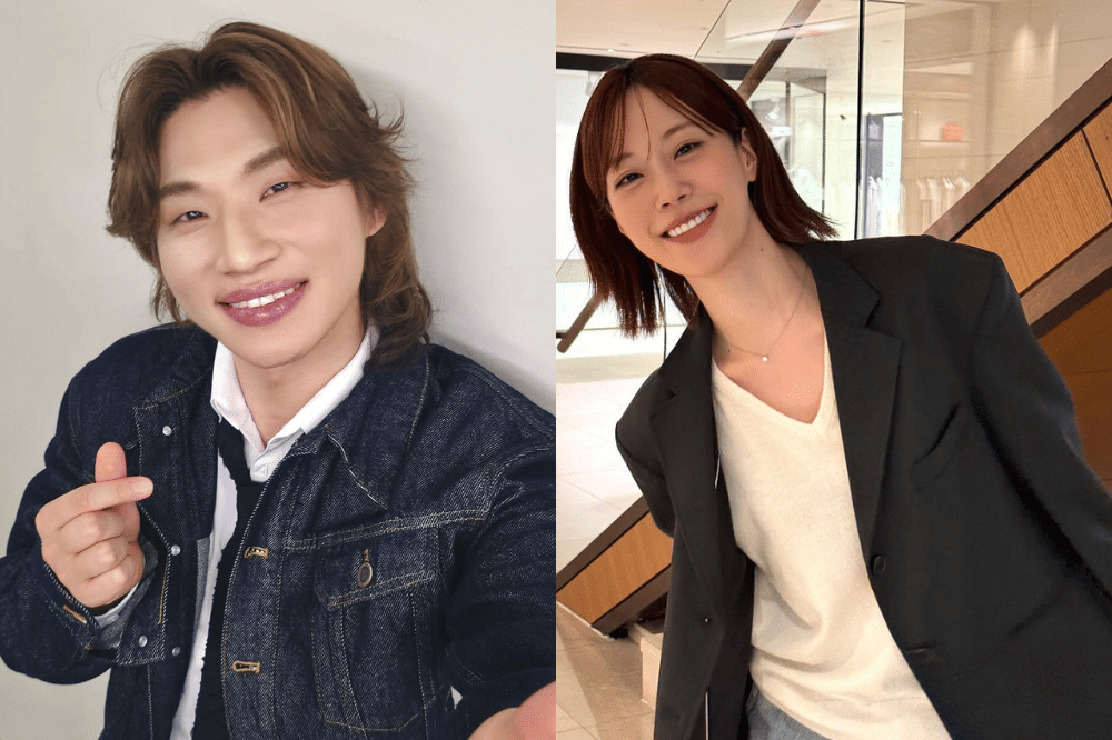 Kolase foto Daesung BIGBANG dan Youngji KARA (instagram.com/d_lable_official/young_g_hur)