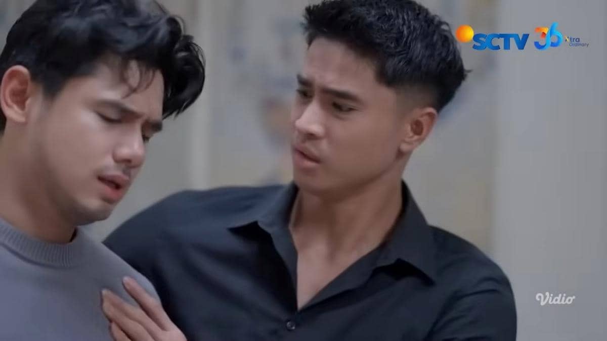 Rayn Wijaya dan Yesaya Abraham di sinetron Beri Cinta Waktu