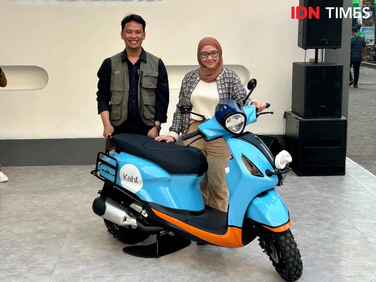 Kolaborasi Yamaha-Kahf Hadirkan Motor Modifikasi Grand Filano Explorer