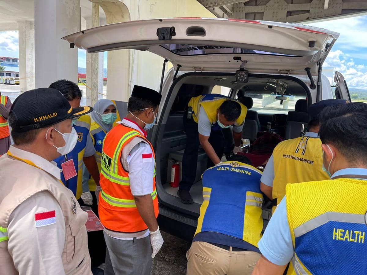 Seorang Jemaah Haji asal Aceh Meninggal dalam Pesawat