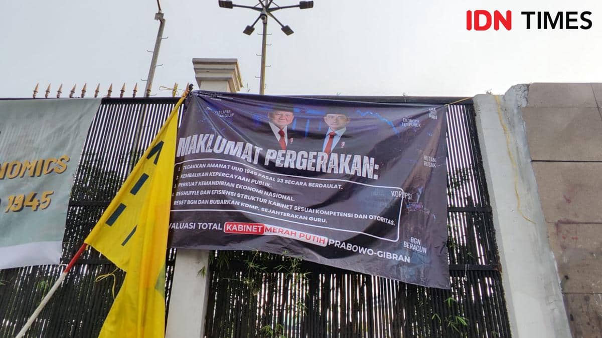 Demo di DPR, PMII Bawa Maklumat Pergerakan: Reshuffle hingga Reset BGN