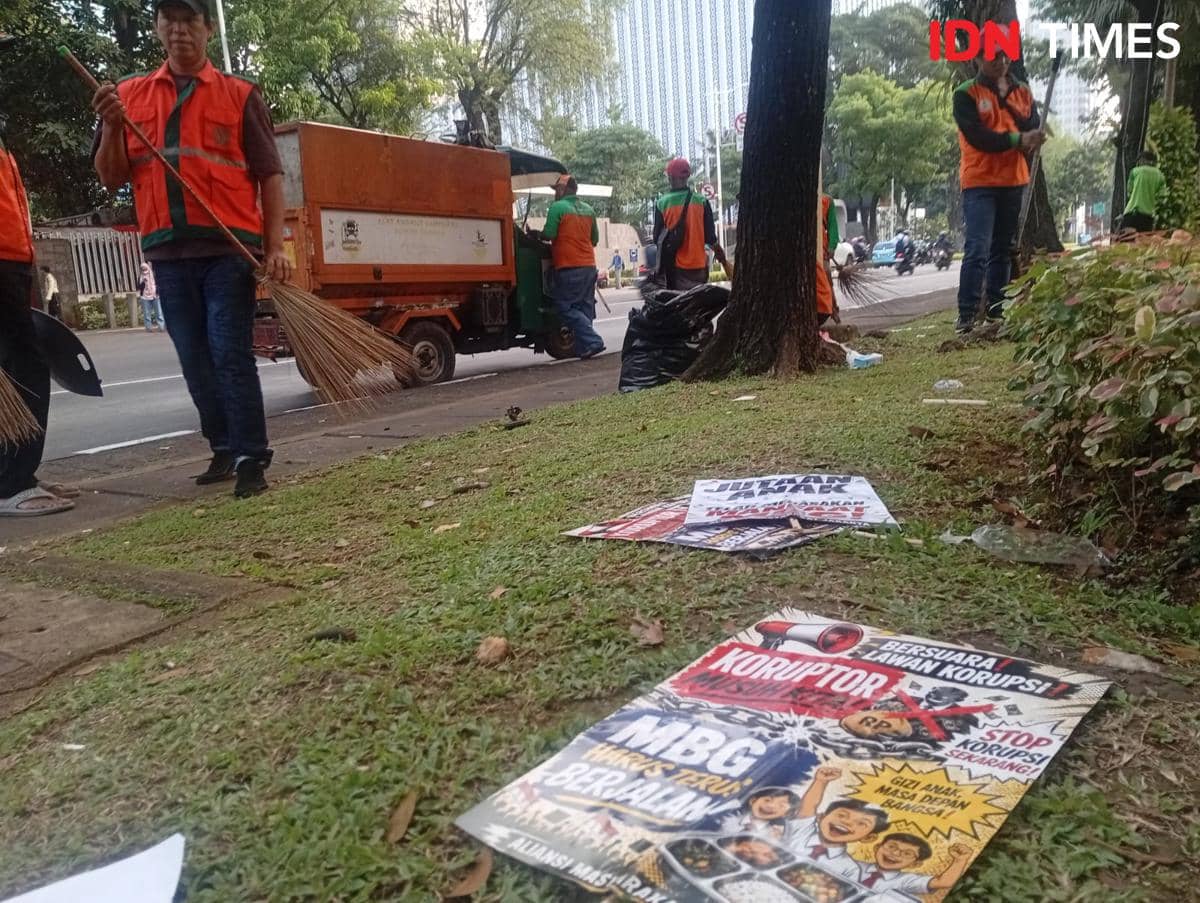 Bakom Bantah Demo Dukung MBG Arahan Pemerintah