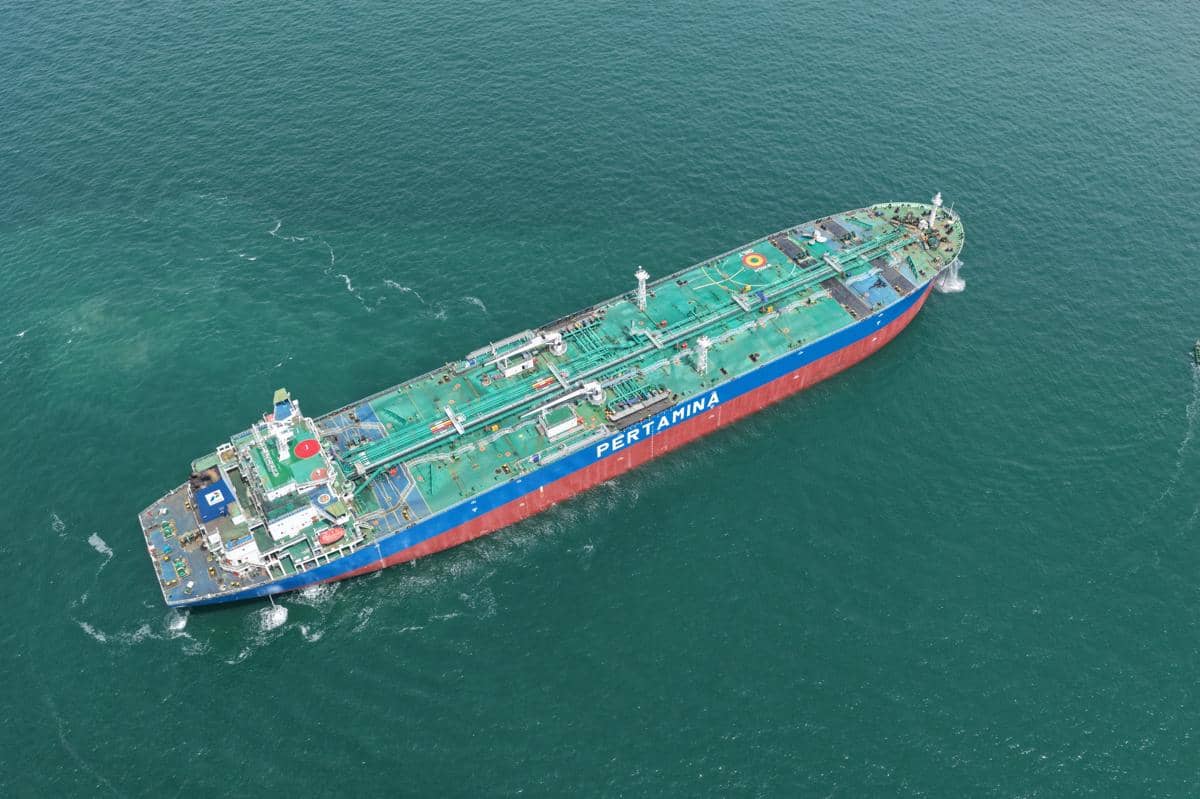 MT Gamkonora Bawa Minyak 450 Ribu Barel dari Aljazair ke Cilacap