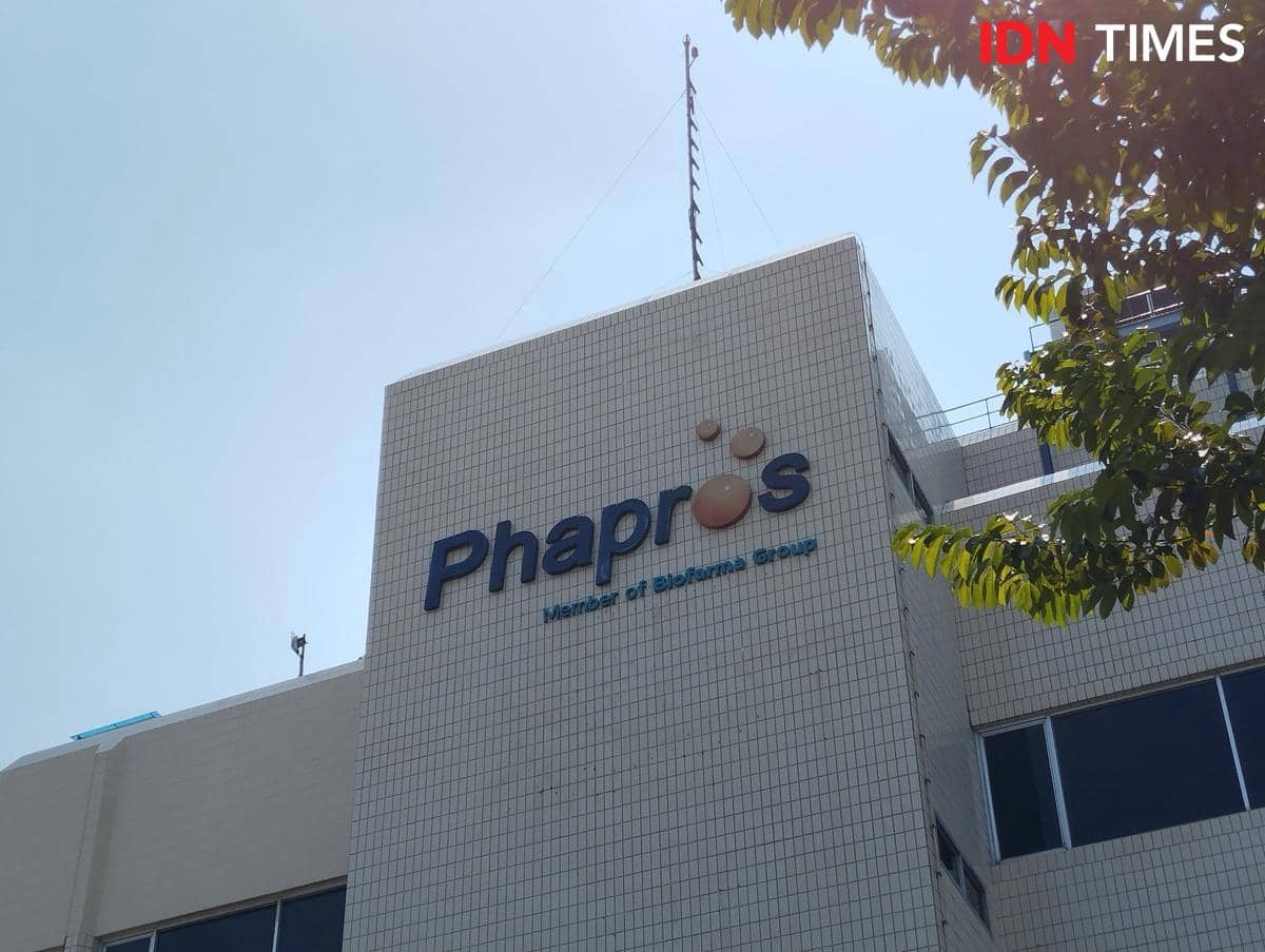 Pabrik PT Phapros Tbk di Semarang. (IDN Times/Dhana Kencana)