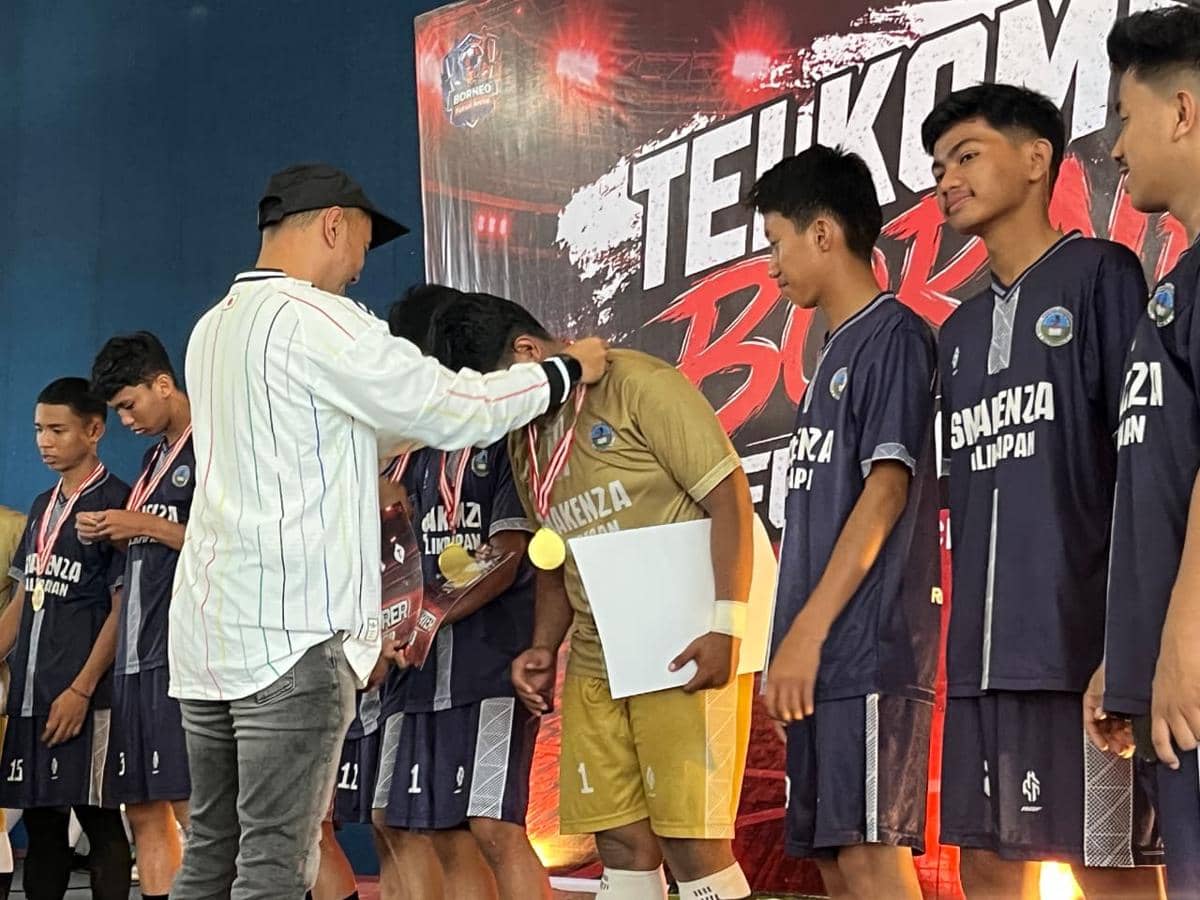 SMKN 1 Balikpapan Juarai Telkomsel Borneo Futsal Arena 2026