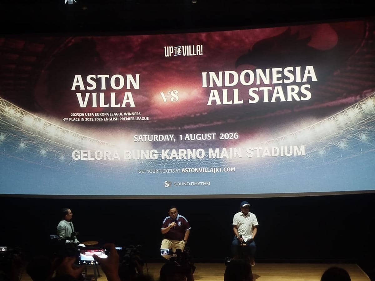 Baru Juara Liga Europa, Aston Villa Langsung Pramusim ke Indonesia