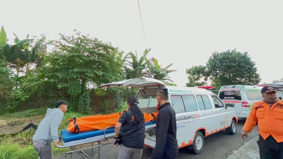 Motor Terjun ke Waduk Kalimati, Dua Warga Nganjuk Meninggal
