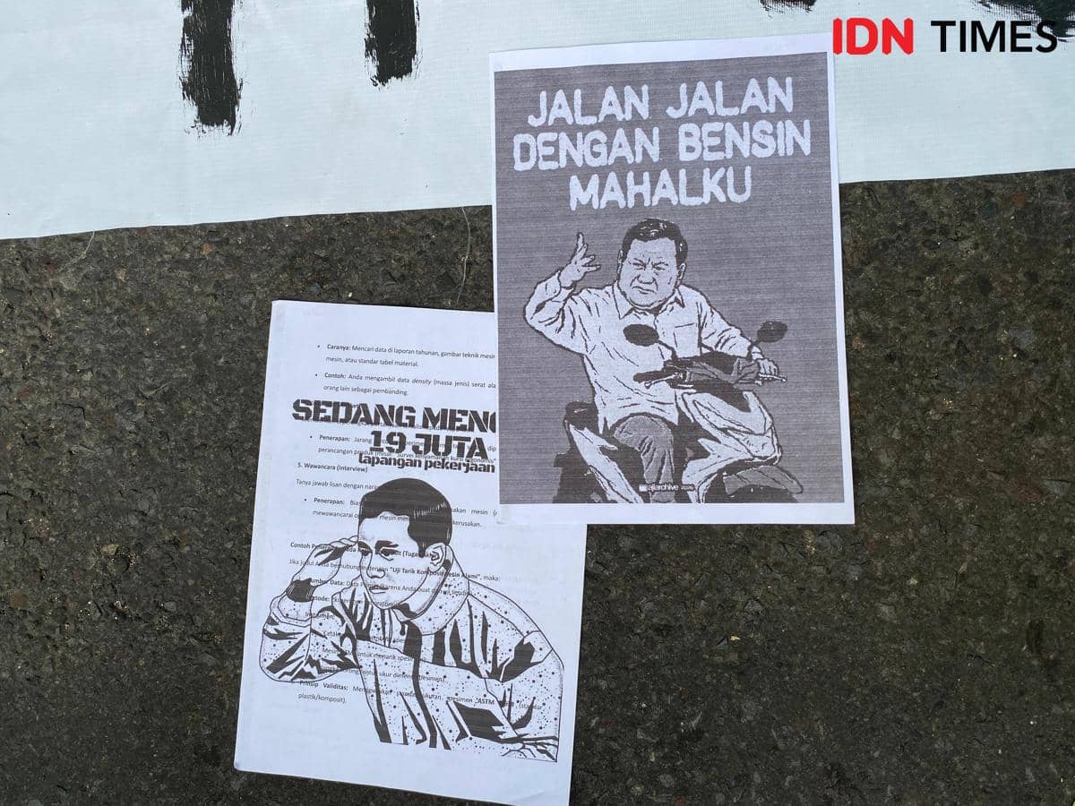 Potret Aksi Bali Bergerak, Isi Poster Relate dengan Keresahan Rakyat