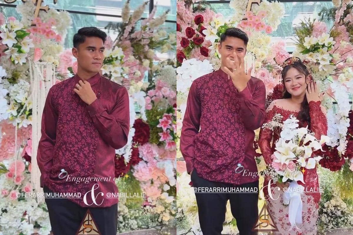 Potret Pemain Timnas Muhammad Ferarri Lamar Kekasih, Digelar Intimate