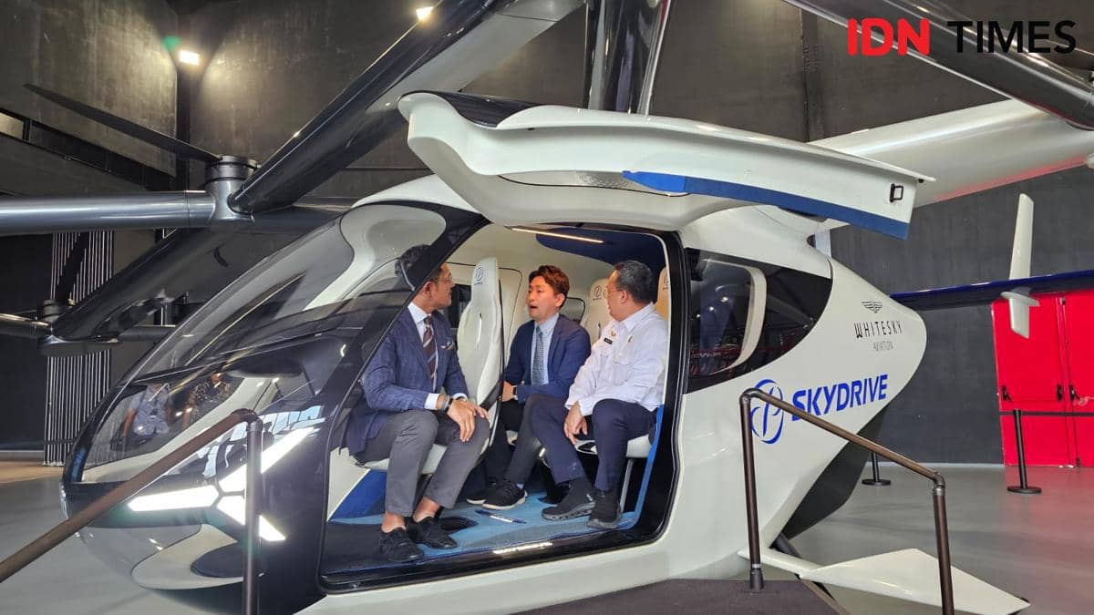 Helikopter elektrik tanpa awak bisa jadi solusi bawa logistik ke daerah 3T