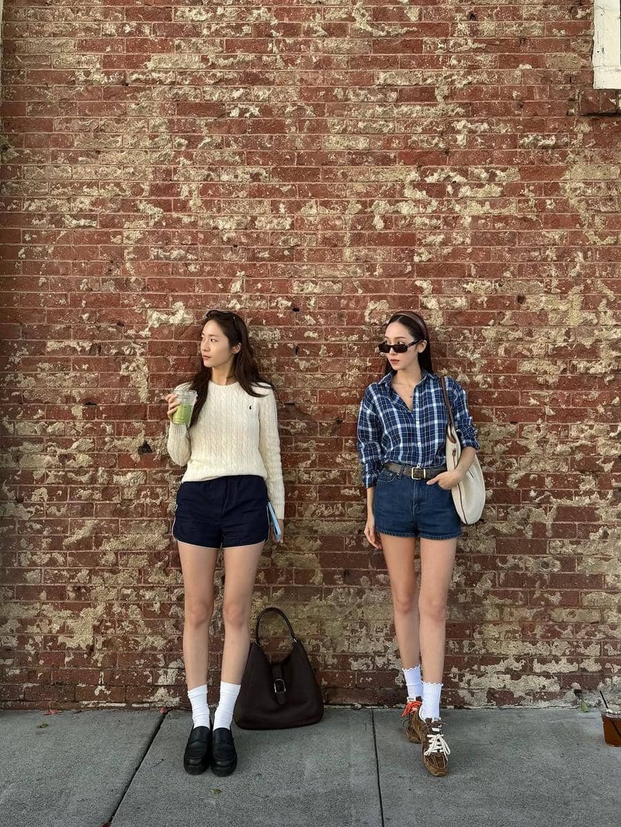 styling celana jeans terkini ala Jessica Jung