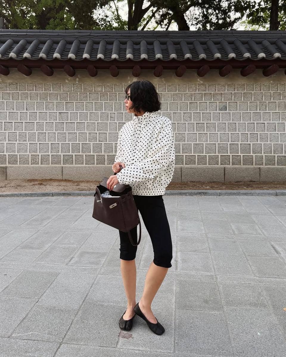 inspirasi outfit casual chic ala Olivia Lazuardy