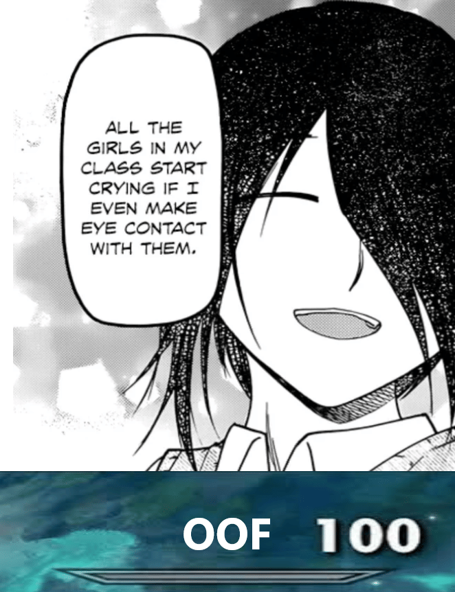 meme anime tentang penderitaan