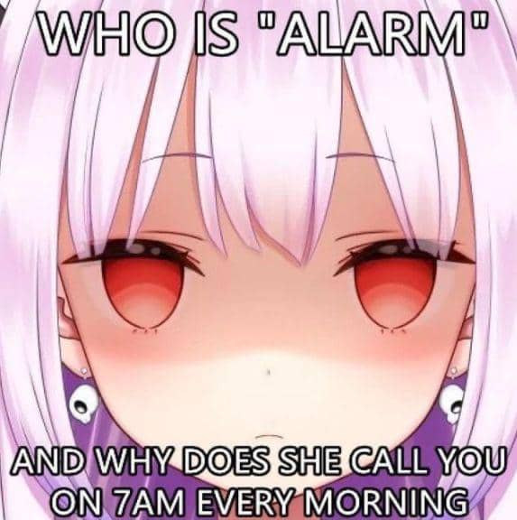 meme anime tentang terlambat masuk kelas