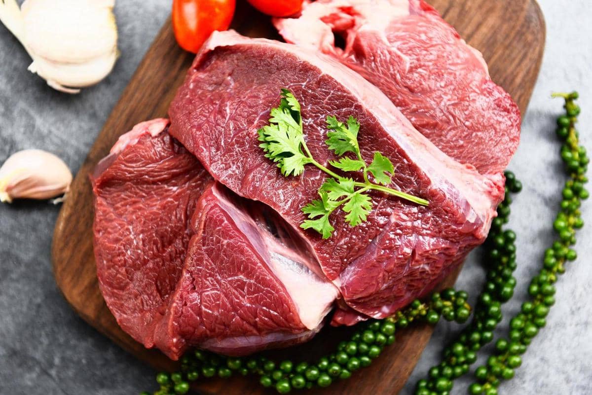 ilustrasi daging mentah