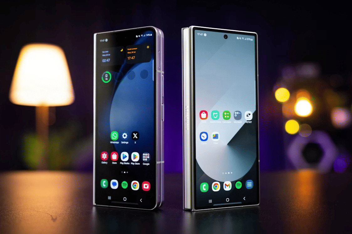ilustrasi HP flagship Samsung