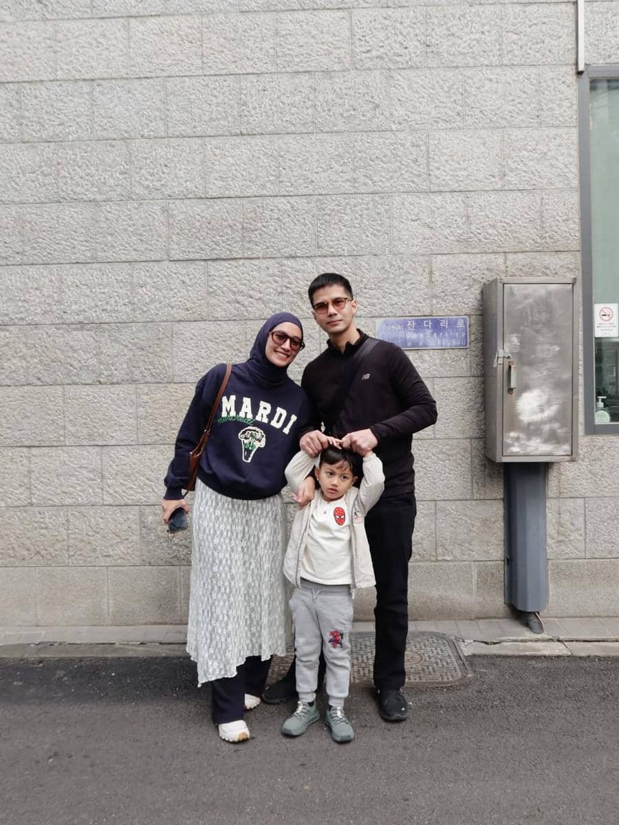 OOTD Traveling Family ala Mega Iskanti