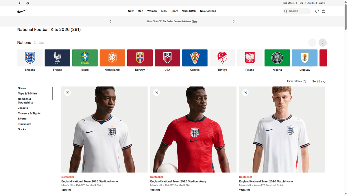 toko resmi yang jual jersey Piala Dunia 2026