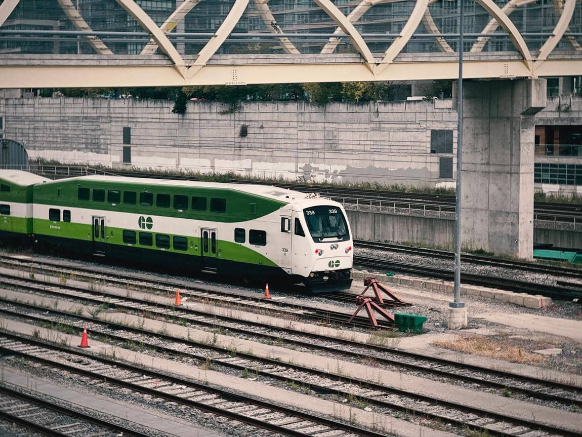 ilustrasi GO Transit di Kanada 