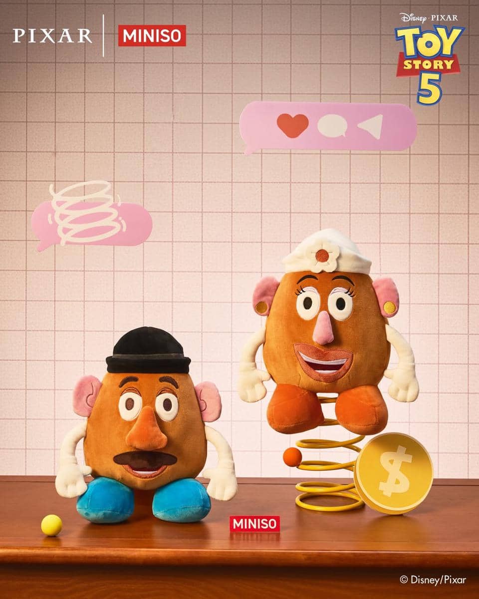 perintilan Toy Story 5 di Miniso