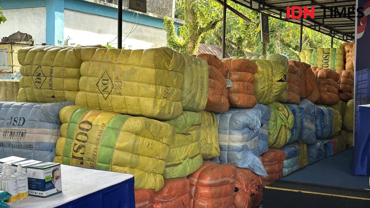 Operasi Besar di Kalbar: 2.060 Balepress Disita tapi Tersangka Misterius