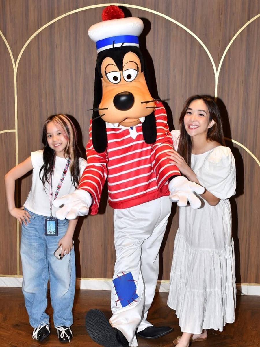 OOTD Gempi dan Gisel di Disney Cruise (instagram.com/gisel_la)