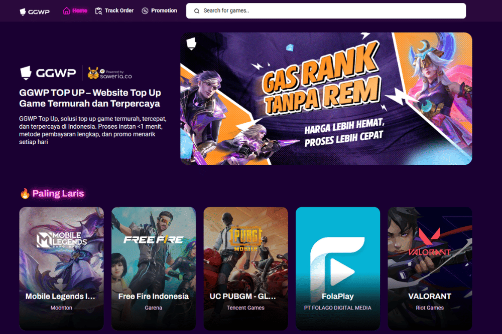 3 Keunggulan GGWP Top Up, Platform Top Up Game Murah