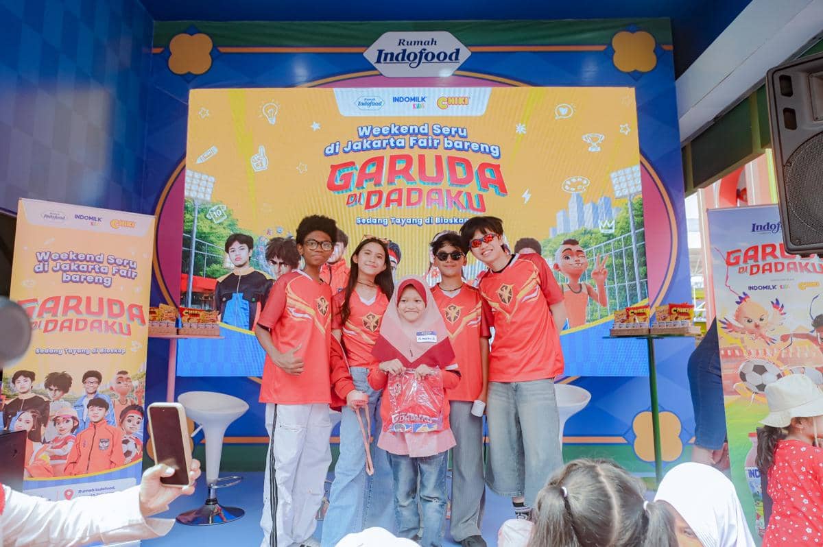 Meet & Greet Film Animasi Garuda di Dadaku Meriahkan Jakarta Fair 2026