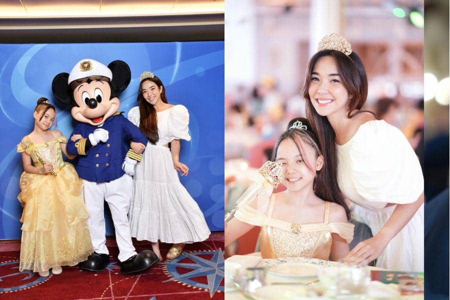 OOTD Gempi dan Gisel di Disney Cruise, Cosplay Princess!