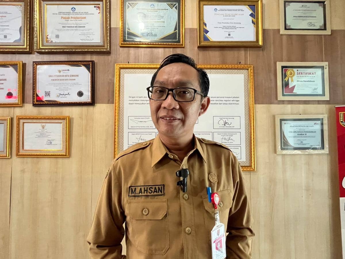 Kepala Dinas Pendidikan Kota Semarang, Muhammad Ahsan 