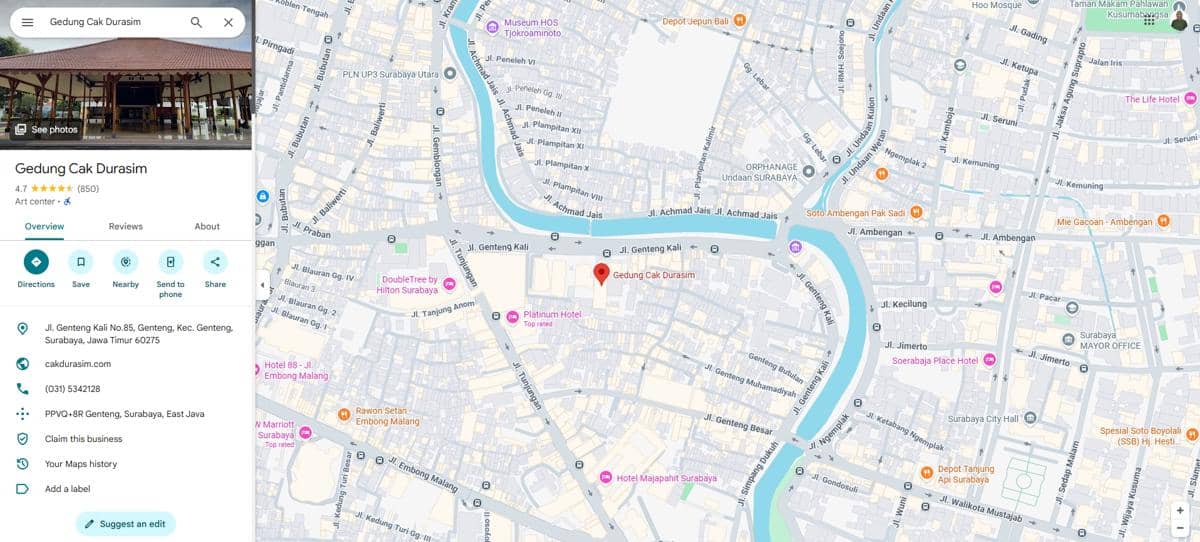 JKT48 Theater Sementara 2026 di Cak Durasim, Surabaya