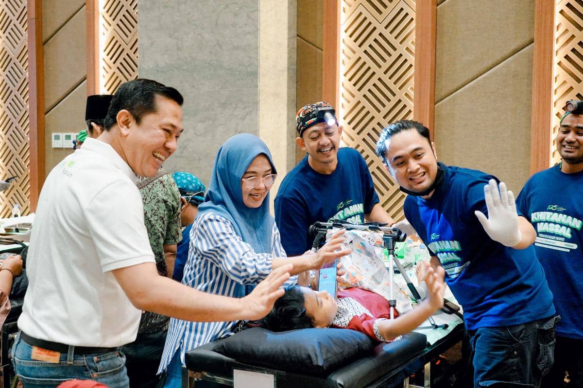 Pegadaian Gelar Khitanan Massal untuk 500 Anak dari Keluarga Prasejahtera