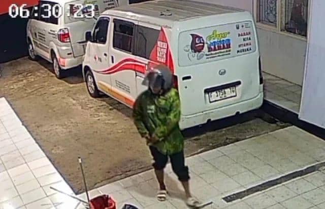 Modus Donor Darah, Pria Sukabumi Malah Terekam CCTV Curi Laptop PMI