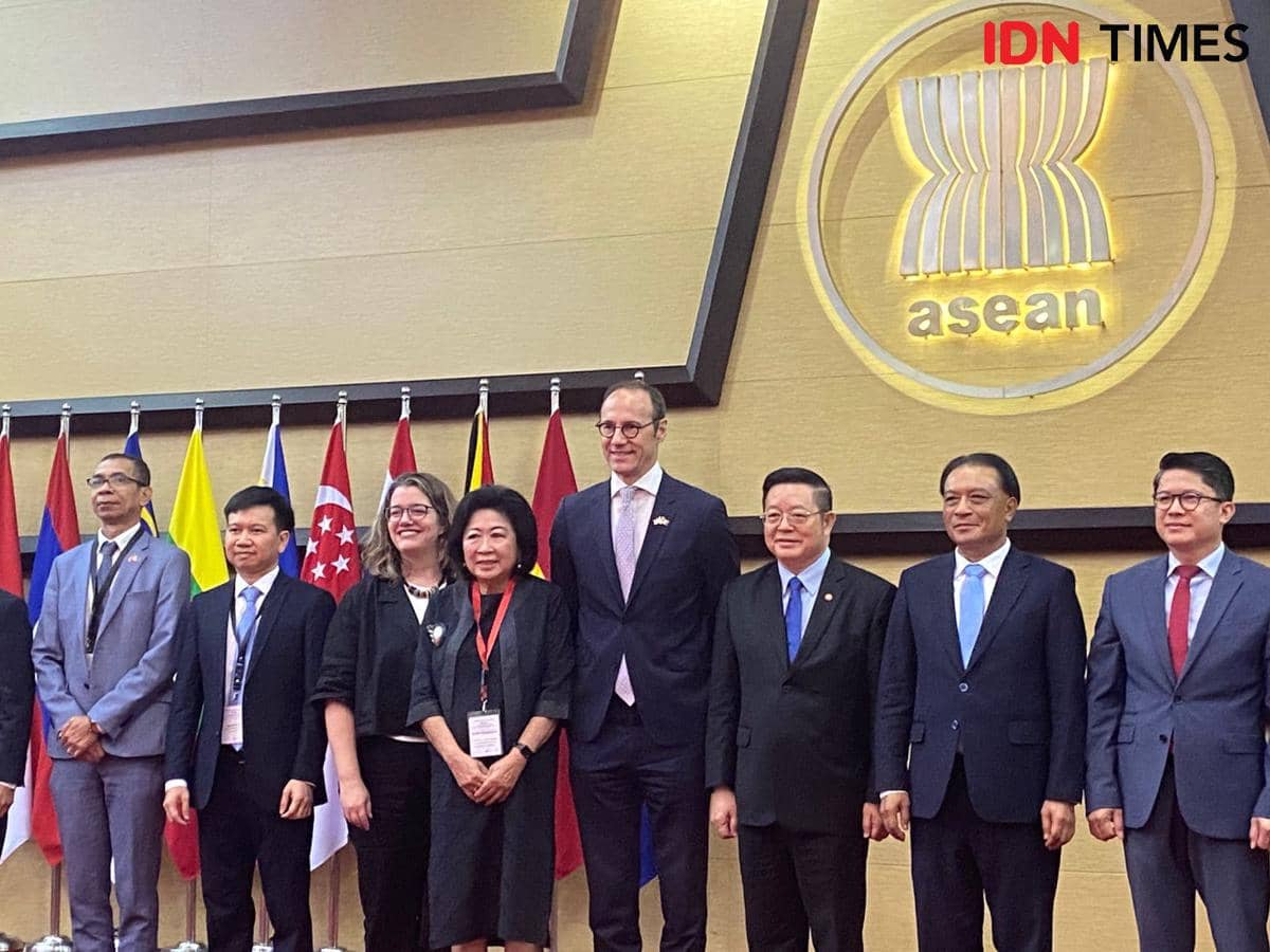 ASEAN-Canada Strategic Dialogue digelar di Sekretariat ASEAN, Jakarta. (IDN Times/Marcheilla Ariesta)