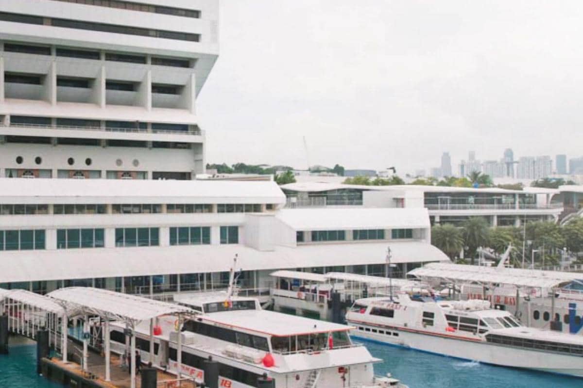 Potret HarbourFront Passenger Terminal, Singapore Cruise Terminal, Singapura