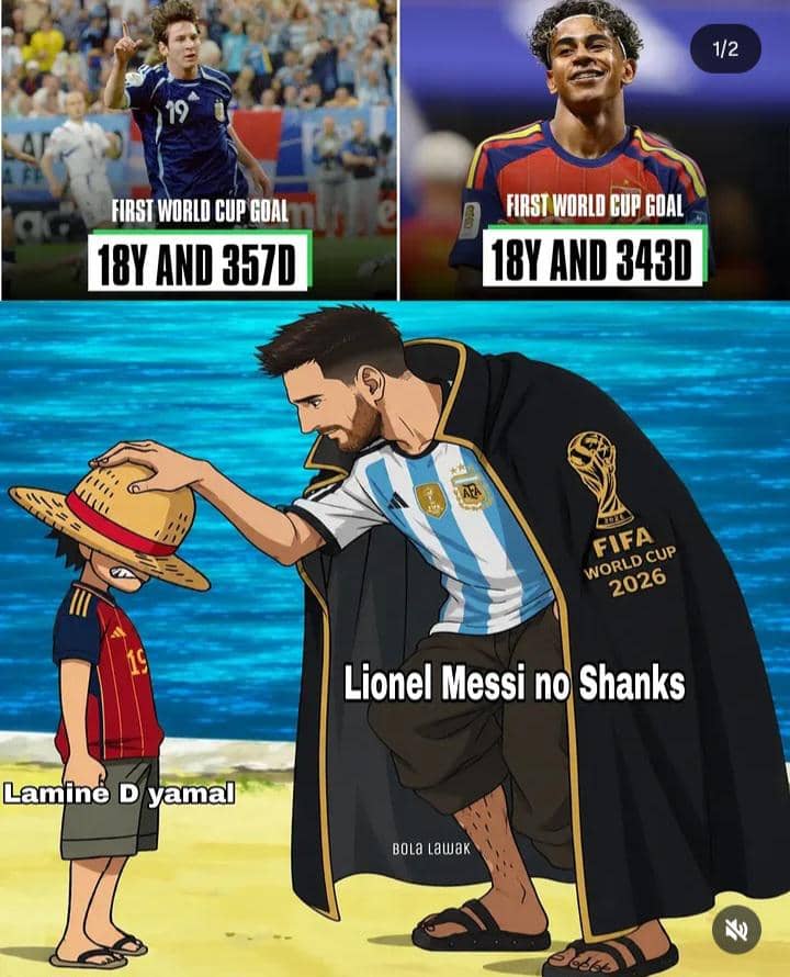 meme Lamine Yamal