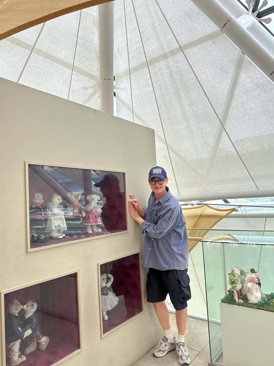 outfit nonton pertandingan olahraga ala Choi Byungchan