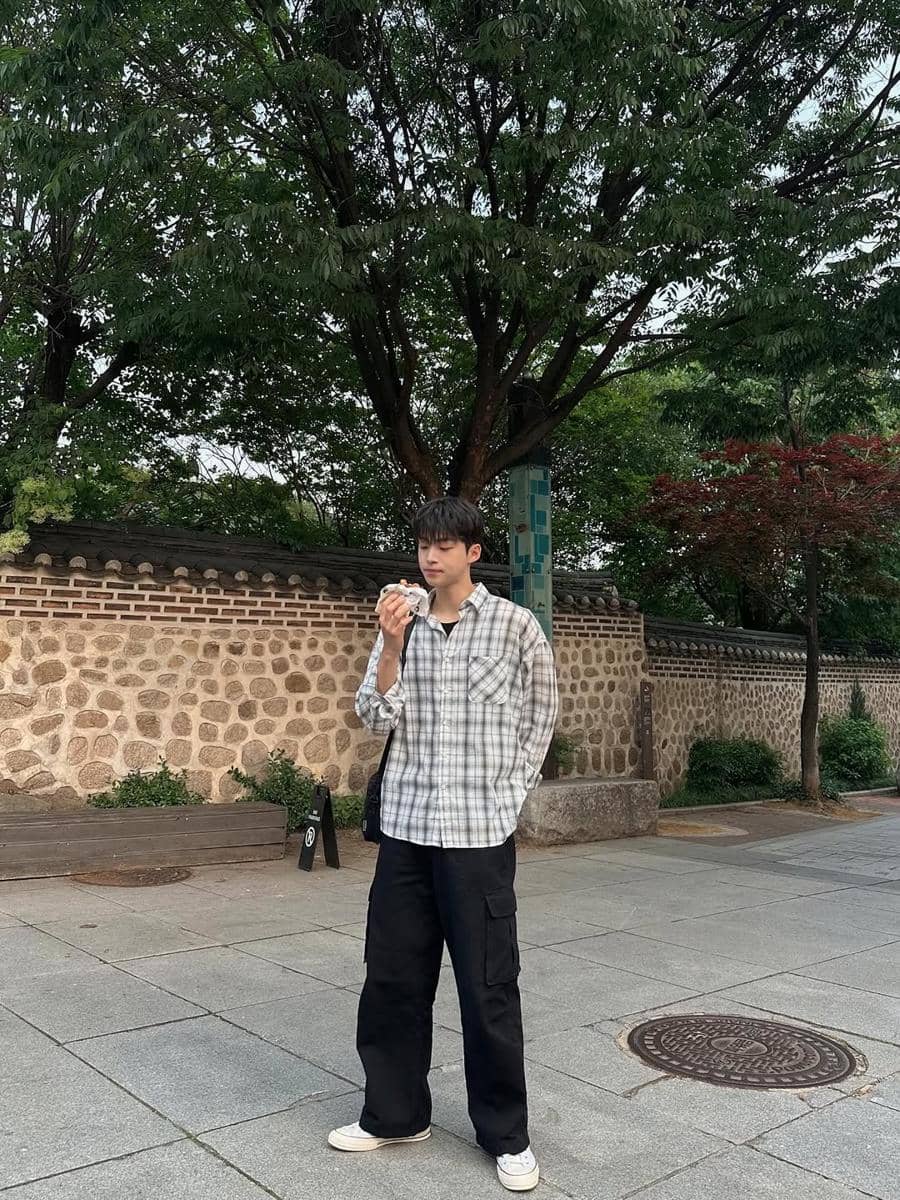 referensi style untuk study tour ala Kim Kang Min